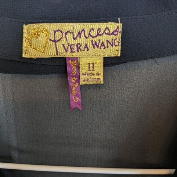 5/$55 Princess Vera Wang stars dress - sheer, lined - NWT - 4th of July - 11 - Picture 6 of 10